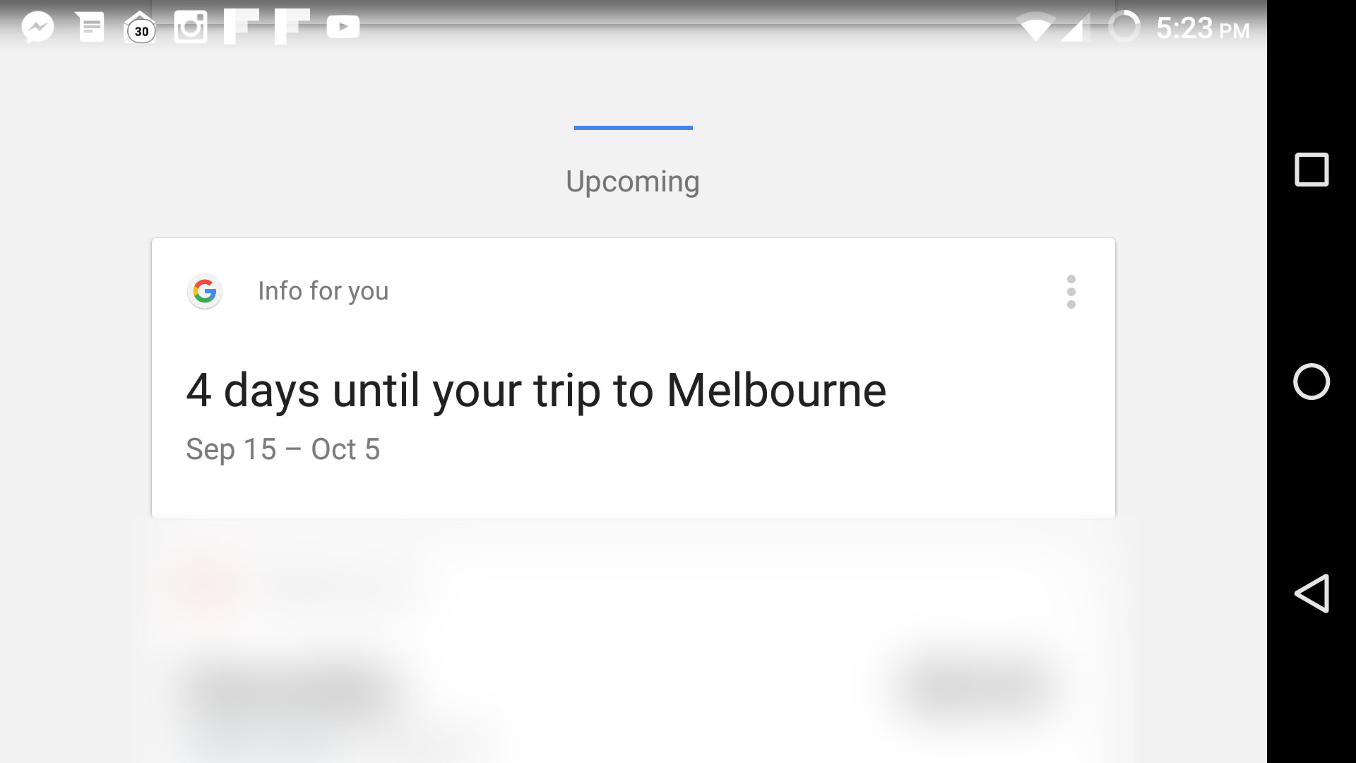 Going back to Melbourne in 4 Days!
